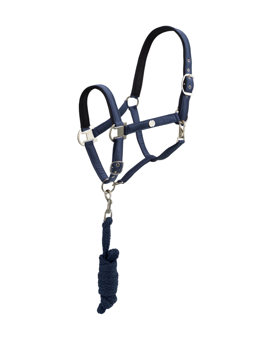 Halfter Satin mit Strick